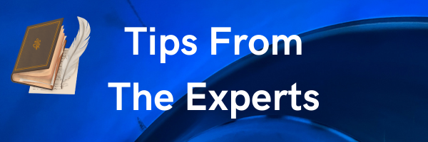 Tips From The Experts